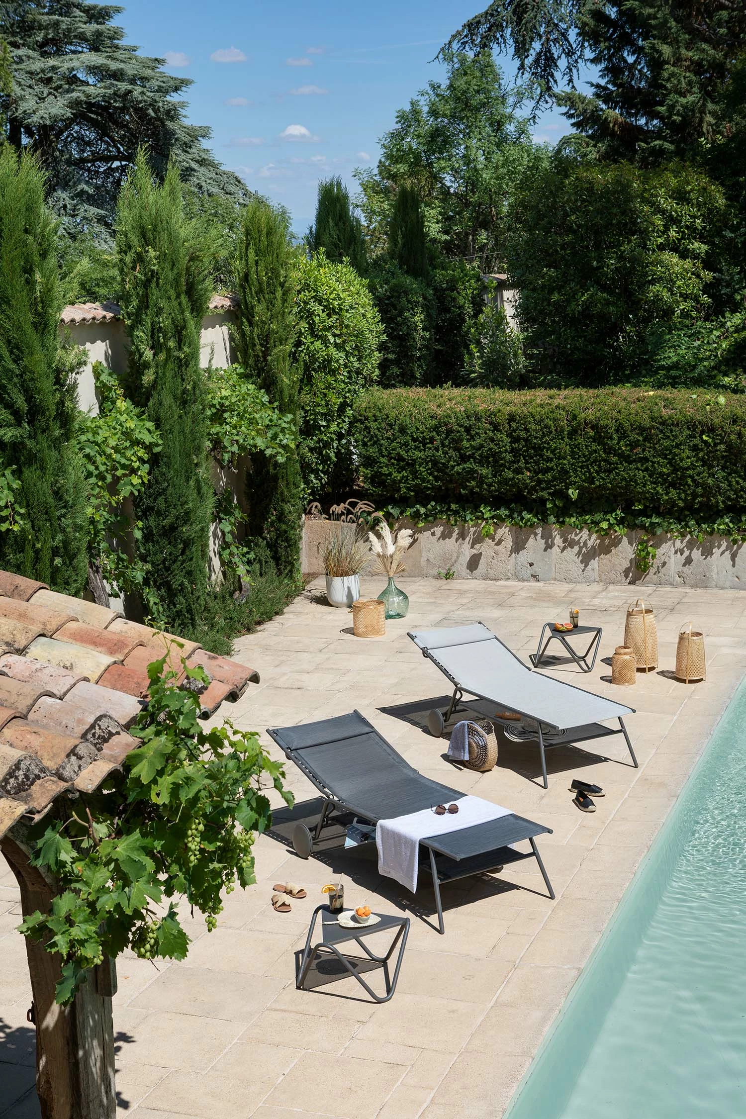 Lafuma Miami Batyline® Duo Hoog Ligbed, Galet - Afbeelding 5