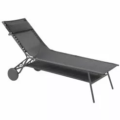 Lafuma Miami Batyline® Duo Hoog Ligbed, Obsidian