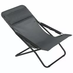 Lafuma Transabed Batyline Sunlounger, Duo Obsidian