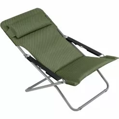 Lafuma Transabed Bec Lounger Chair, Olive